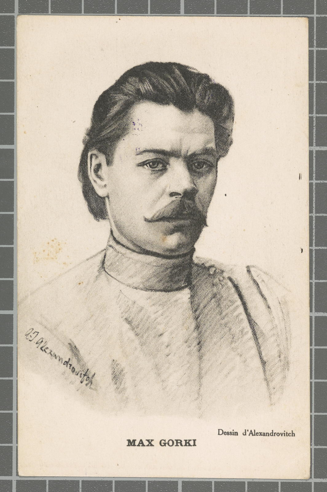 Desconegut, Max Gorki