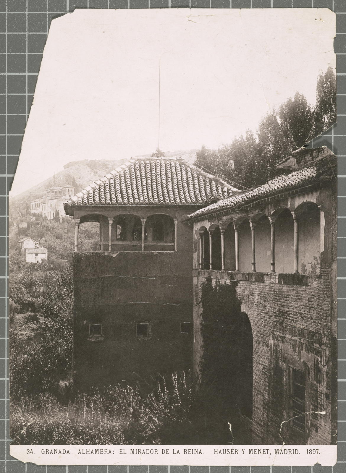 Desconegut, 34. Granada. Alhambra: The viewpoint of the Queen