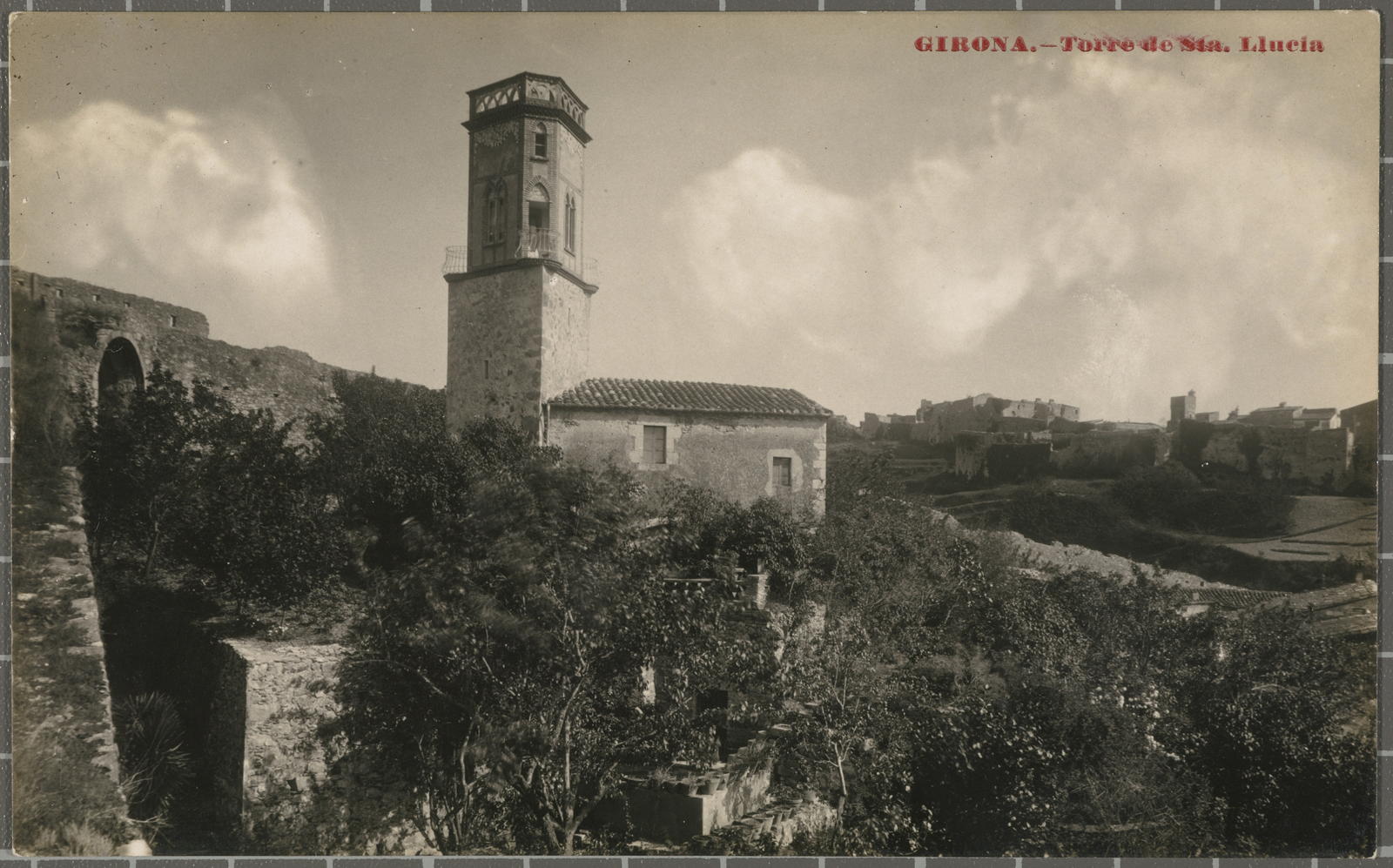 Desconegut, Girona.- Torre de Sta. Llucia