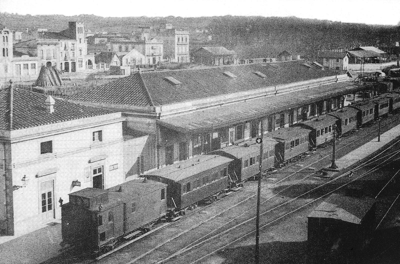 Desconegut, [Estació de tren de Girona]
