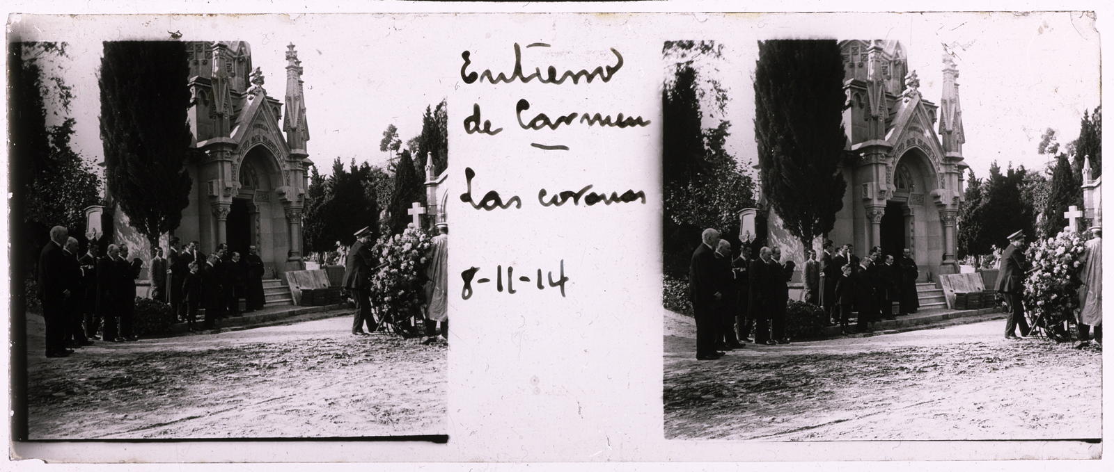 Desconegut, Tic Entierro Carmen. Las coronas