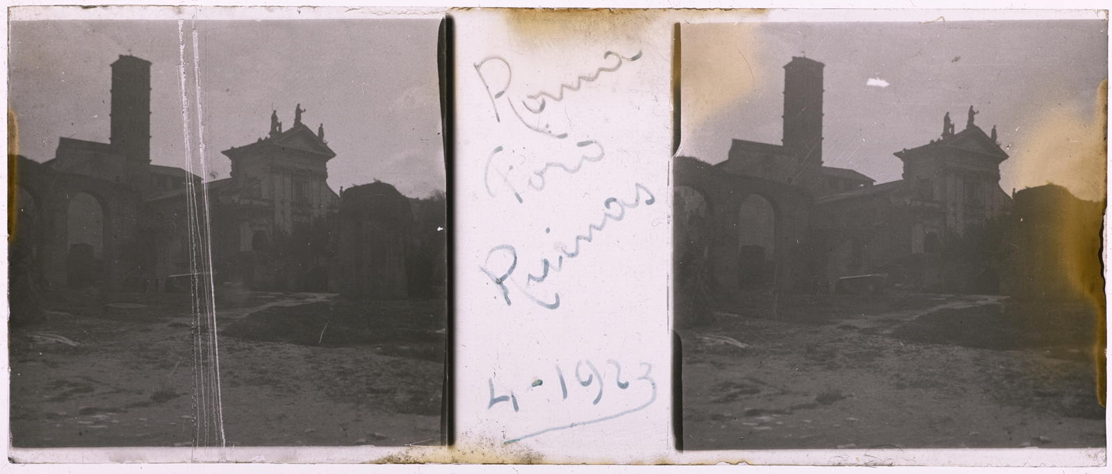 Desconegut, Rome. Ruin foro