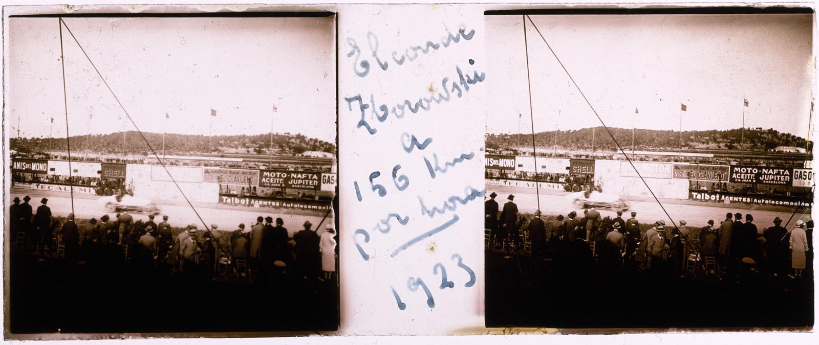 Desconegut, Count Zborowski at 156 km afraid hour