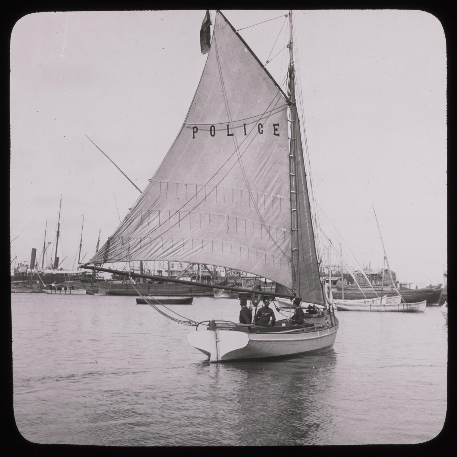 Desconegut, Alexandrie, the barque of the police Photo Louvre