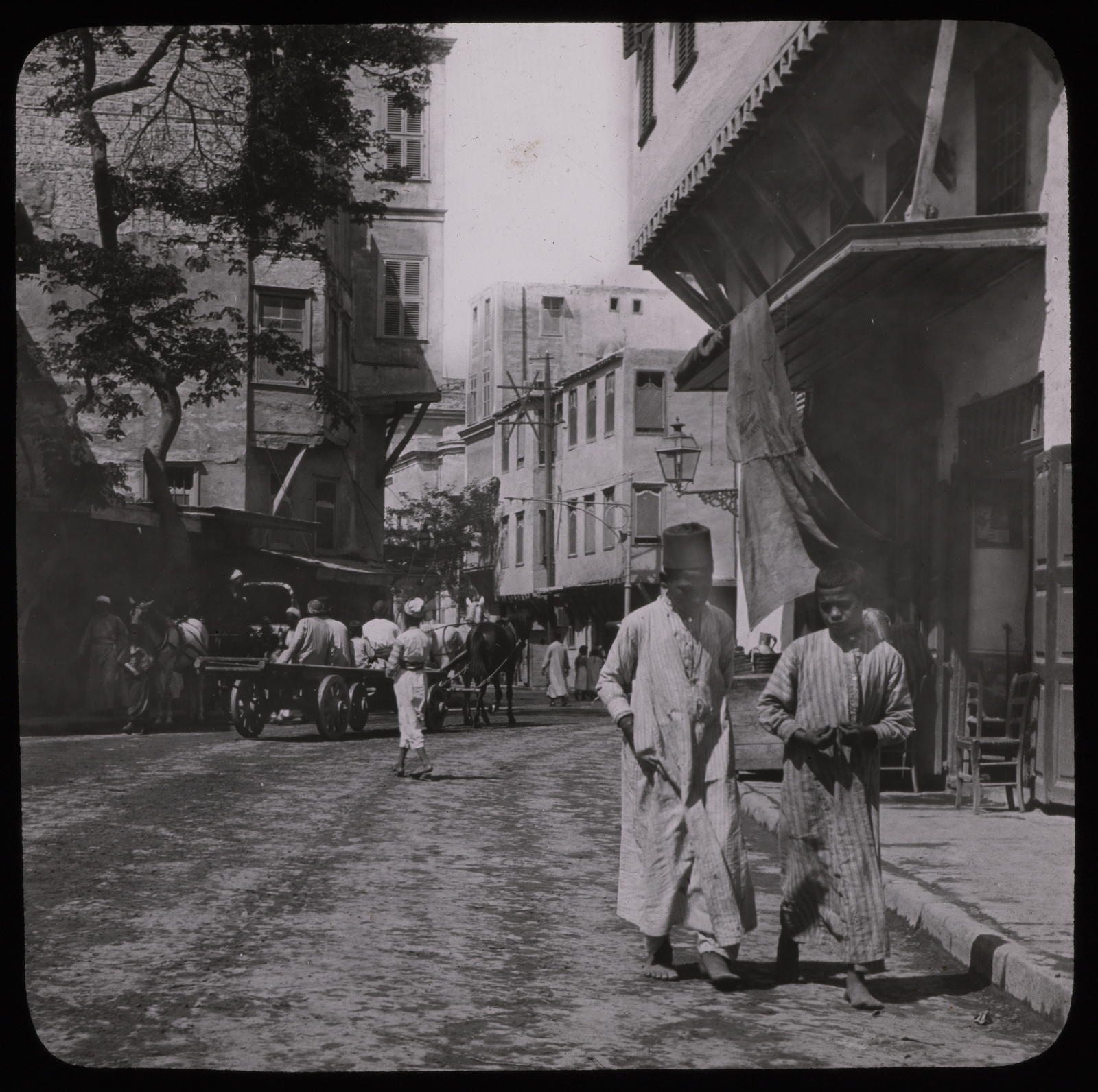 Desconegut, Alexandrie. Rue arabe vers Ras-El-Fin. Photo Louvre