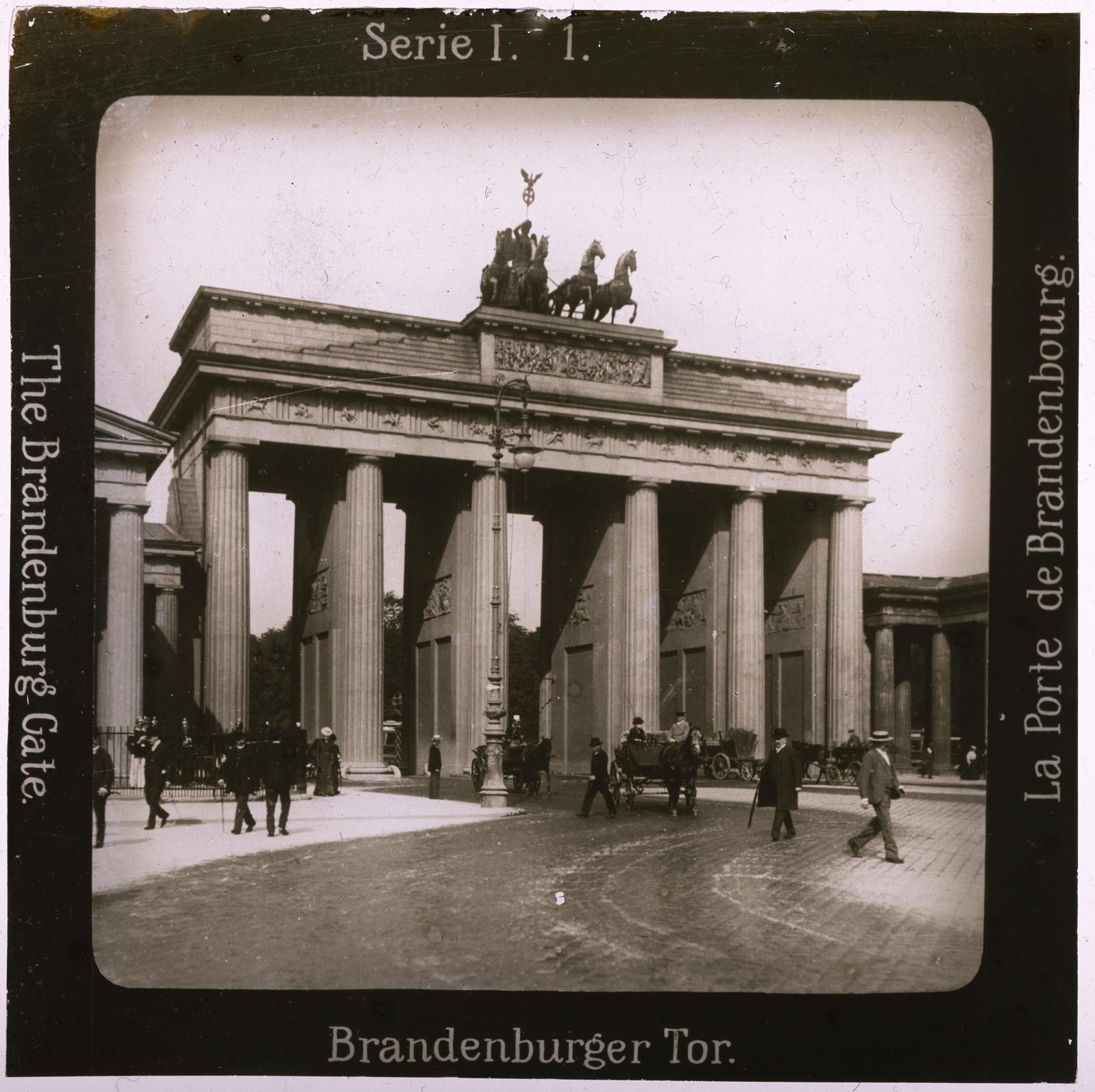Brandenburger Tor Projection für Alle