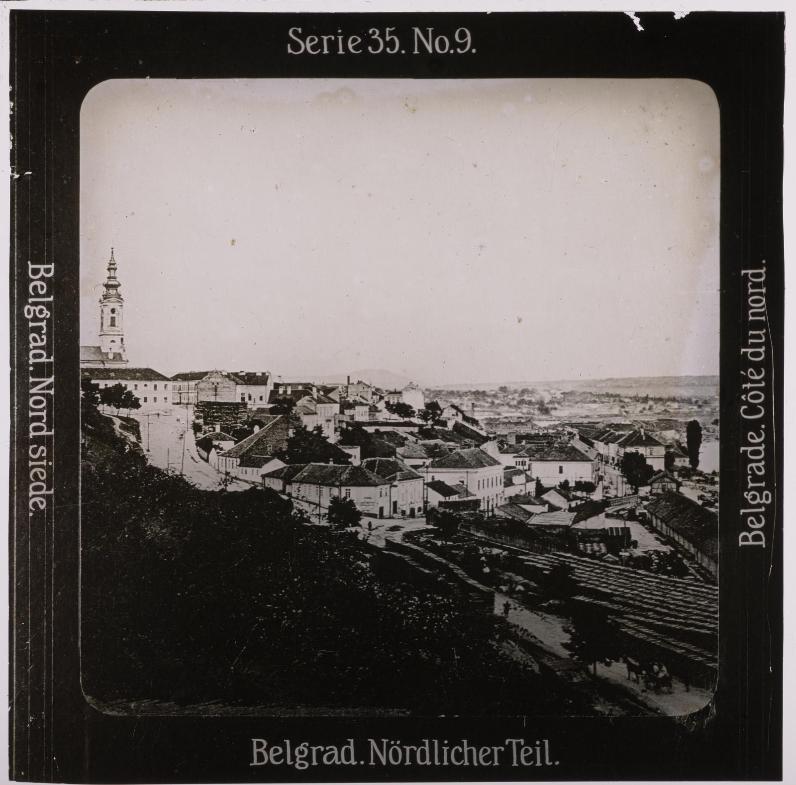 Desconegut, Belgrad. Nördlicher Teil Projection für Alle