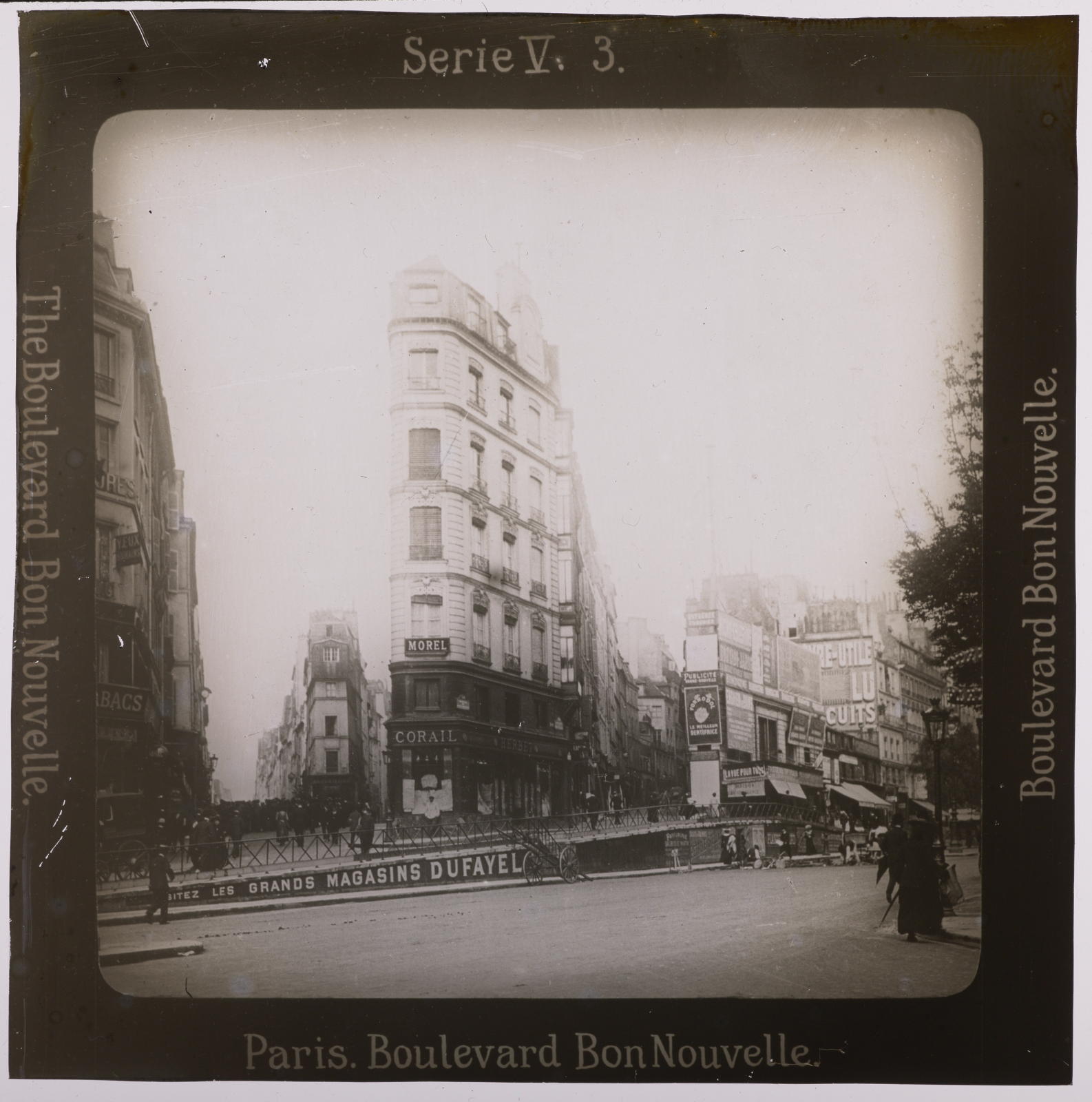 Desconegut, Paris. Boulevard Bon Nouvelle Projection für Alle
