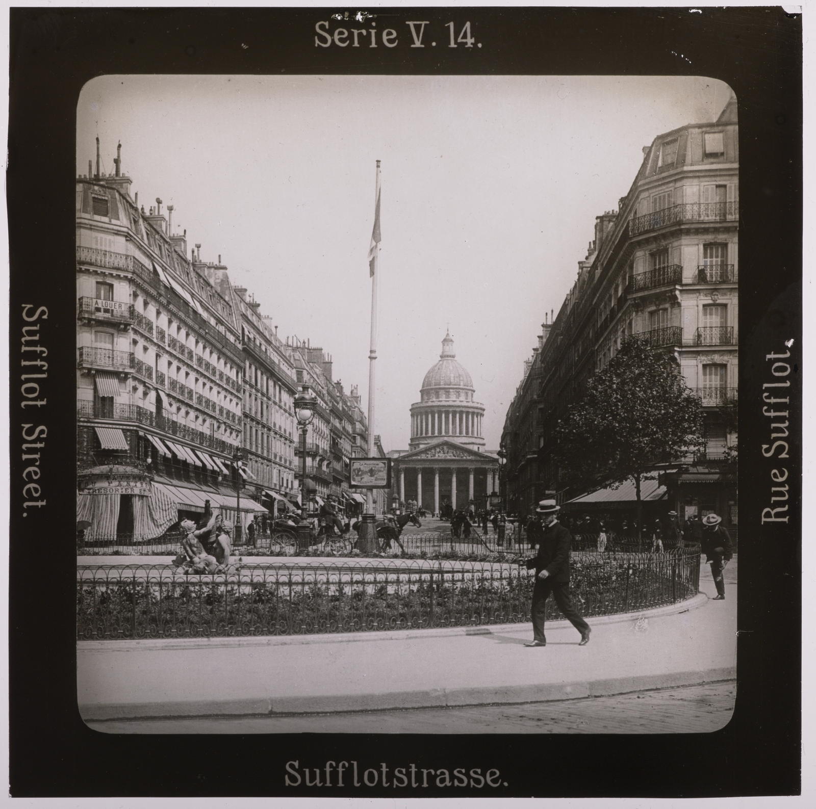 Desconegut, Paris. Sufflostrasse Projection für Alle