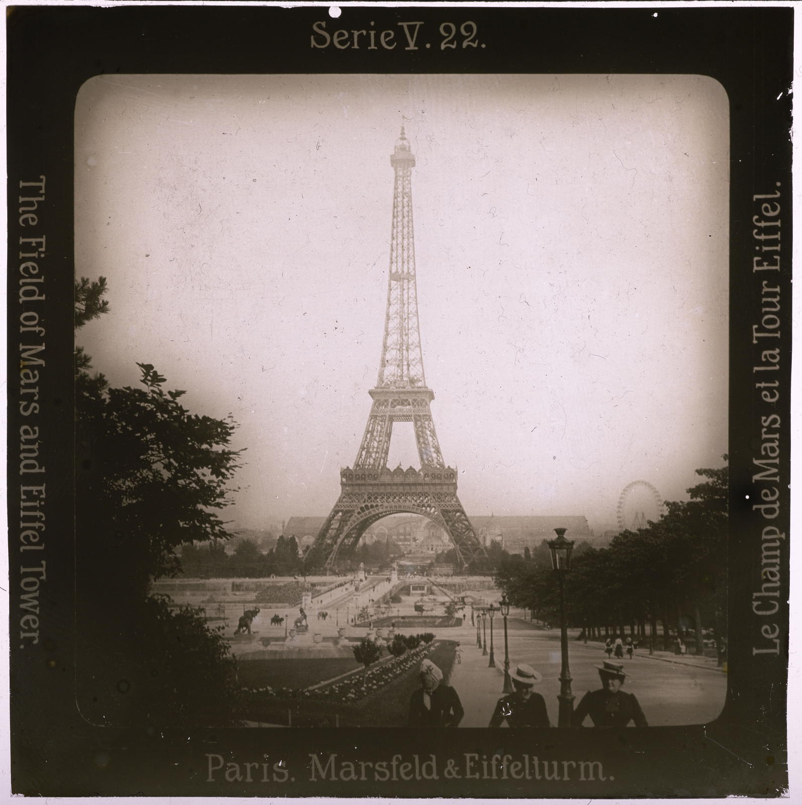Desconegut, Paris. Marsfeld & Eiffelturm Projection für Alle