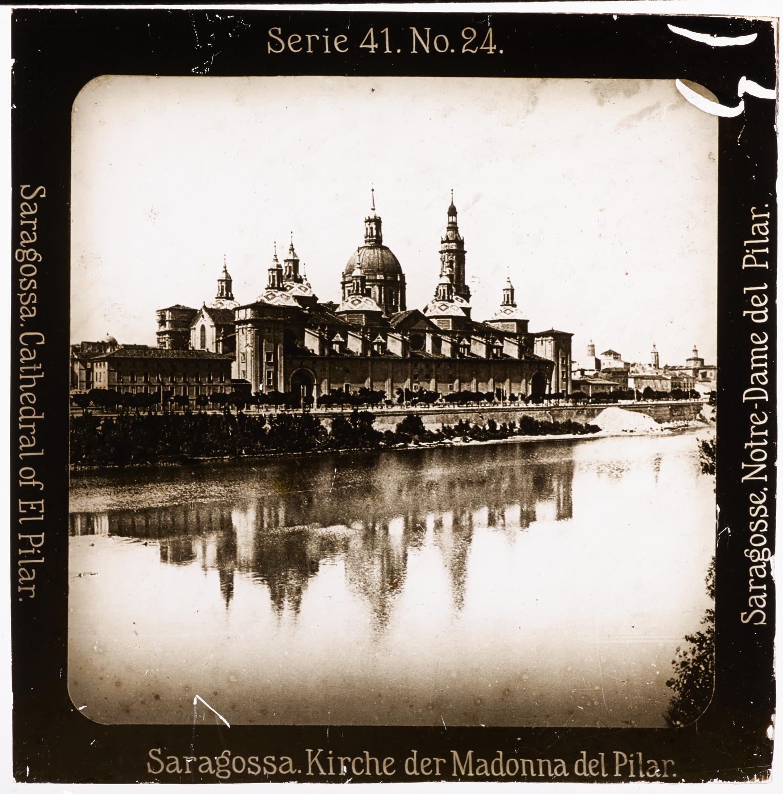 Desconegut, Saragossa. Kirche der Madonna del Pilar Projection für Alle
