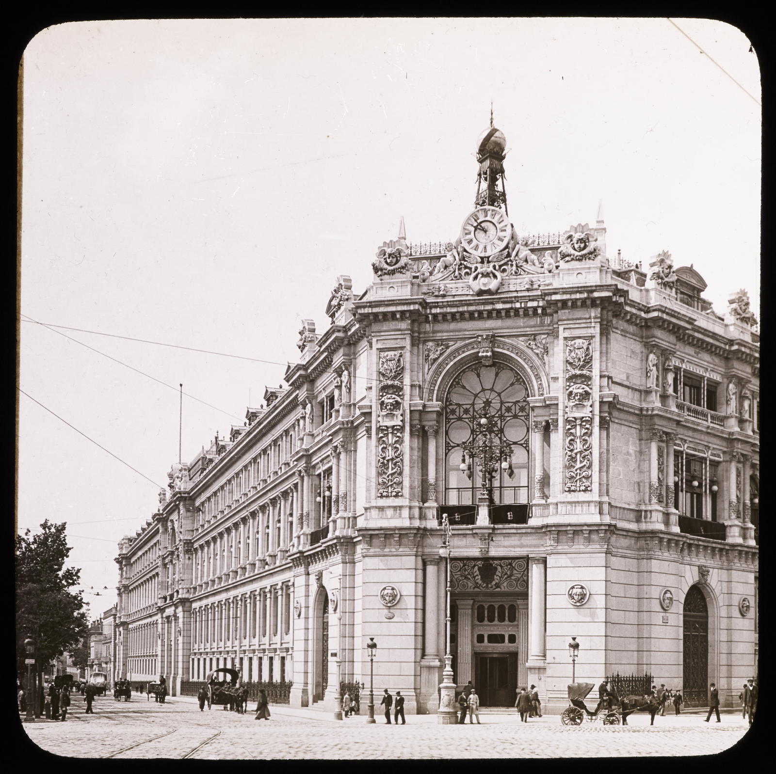 Desconegut, Madrid. La banque d'Espagne Mazo, E.