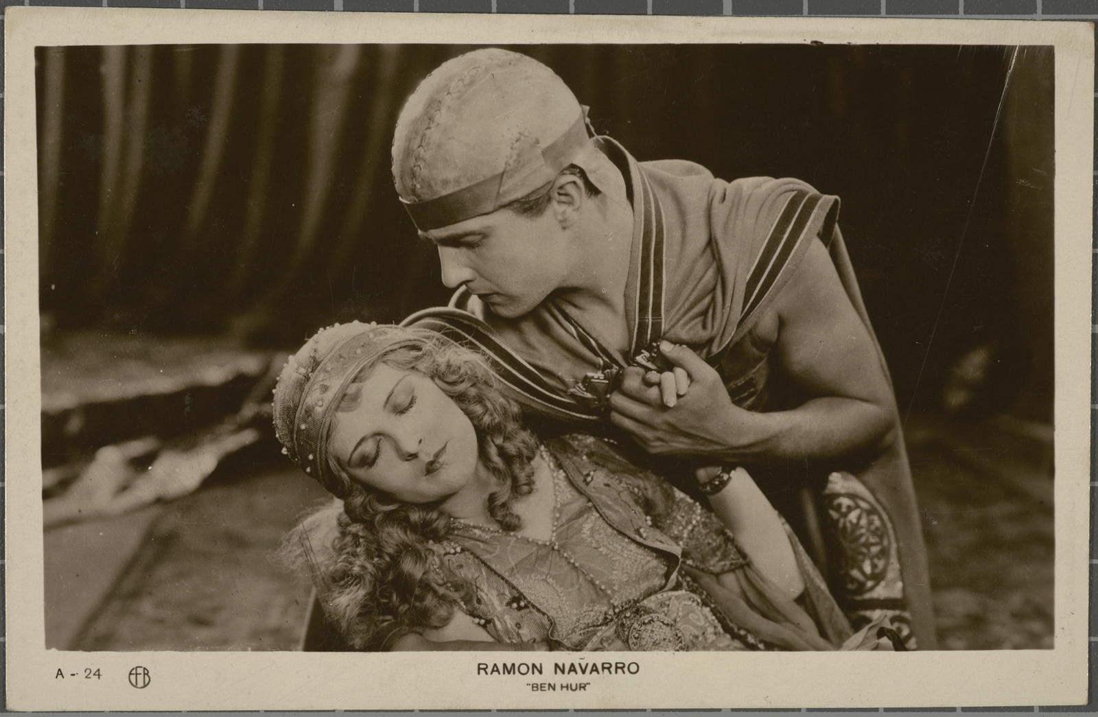 Desconegut, Ramón Navarro. Ben Hur