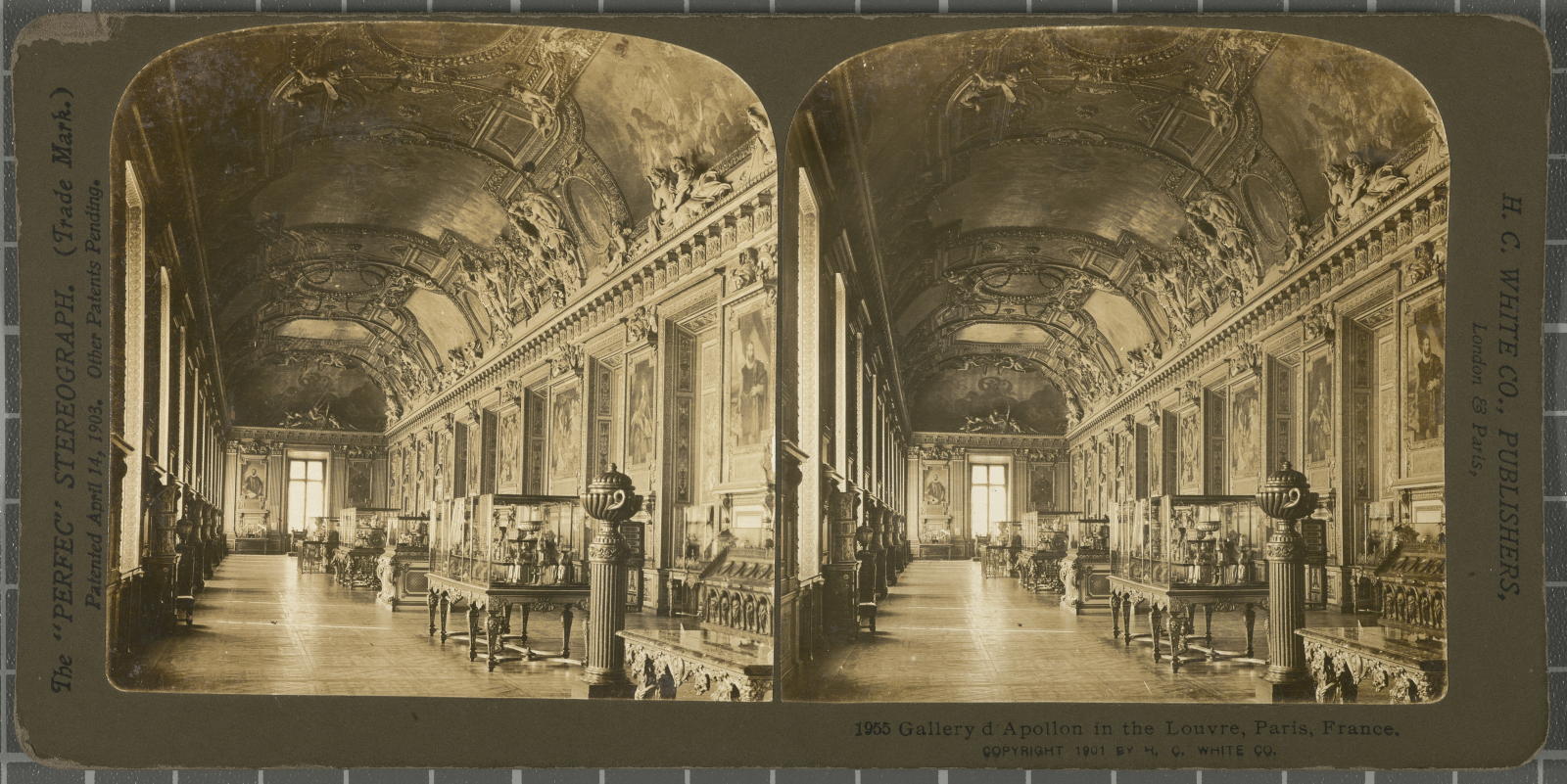 Desconegut, The Dining Salon, Champs ElyPalace Hotel, Paris, France. White, H.C. & Co., The\ ‘Perfec\’ Stereograph