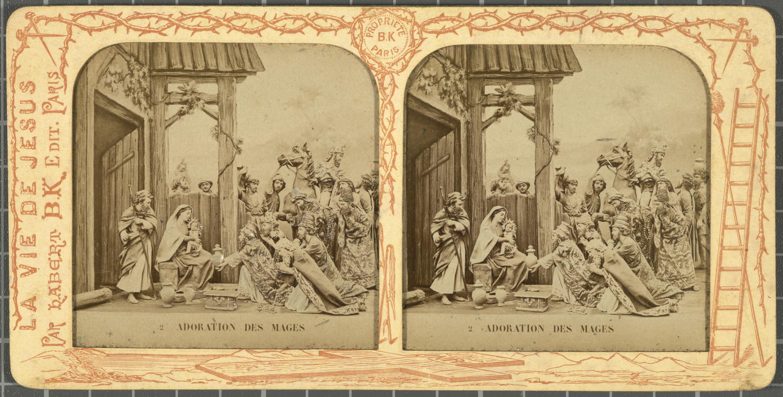 Desconegut, Adoration des mages B.K. Editeur