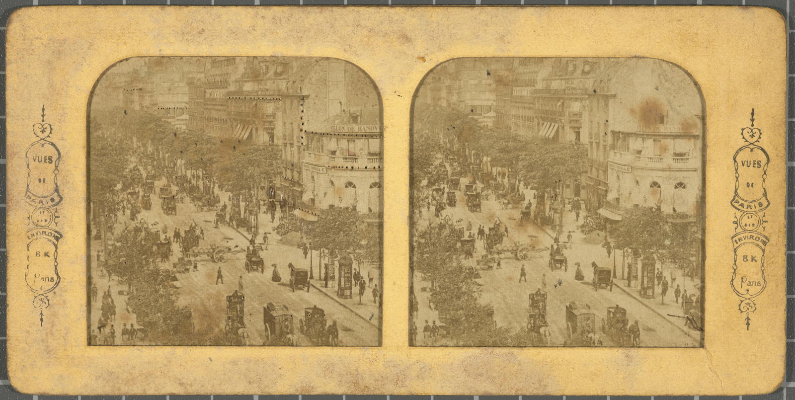 Desconegut, Boulevard St.Denis B.K. Editeur