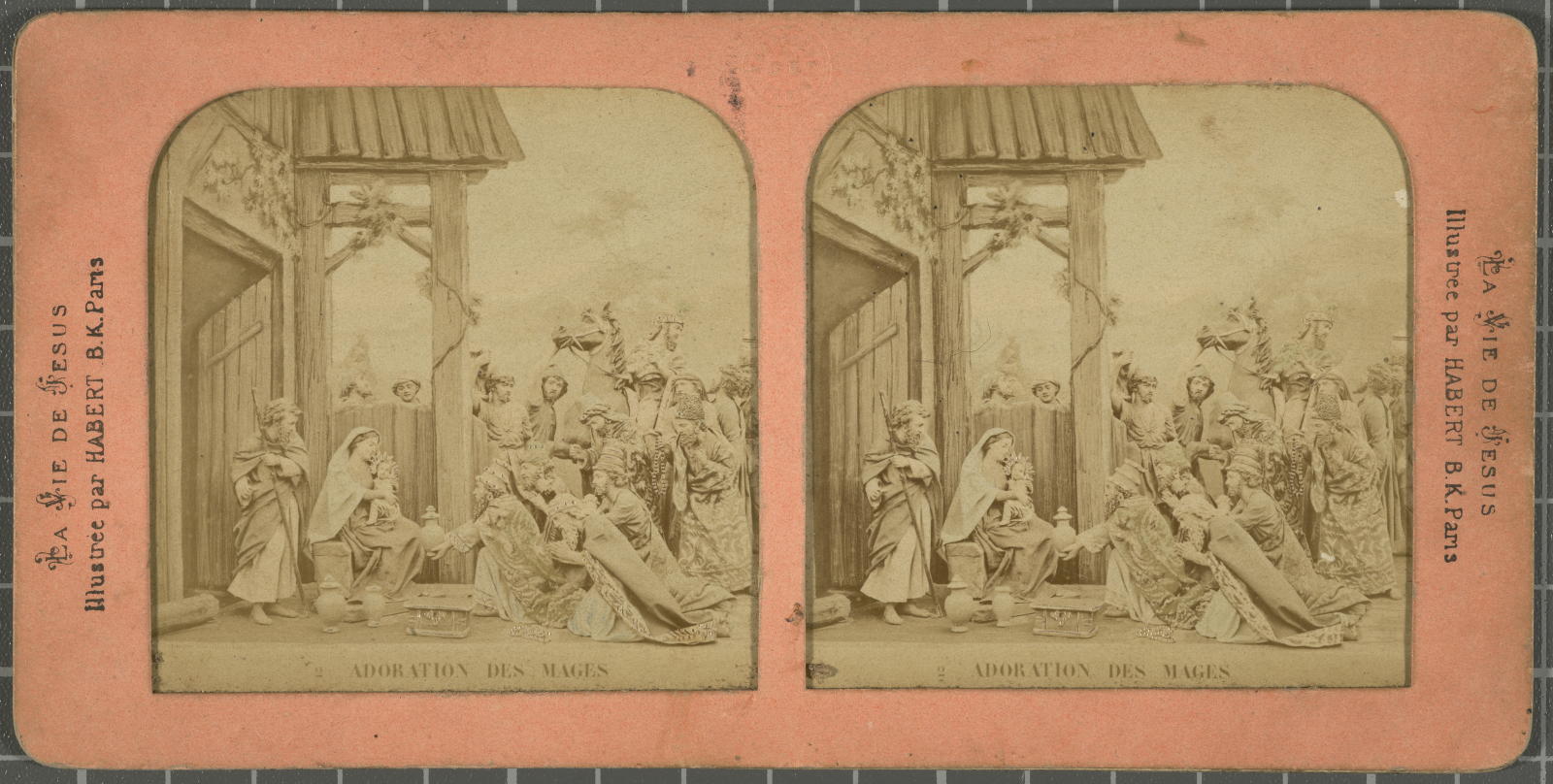 Desconegut, La Vie de Jesus Justification of the title, title inscribed B.K.