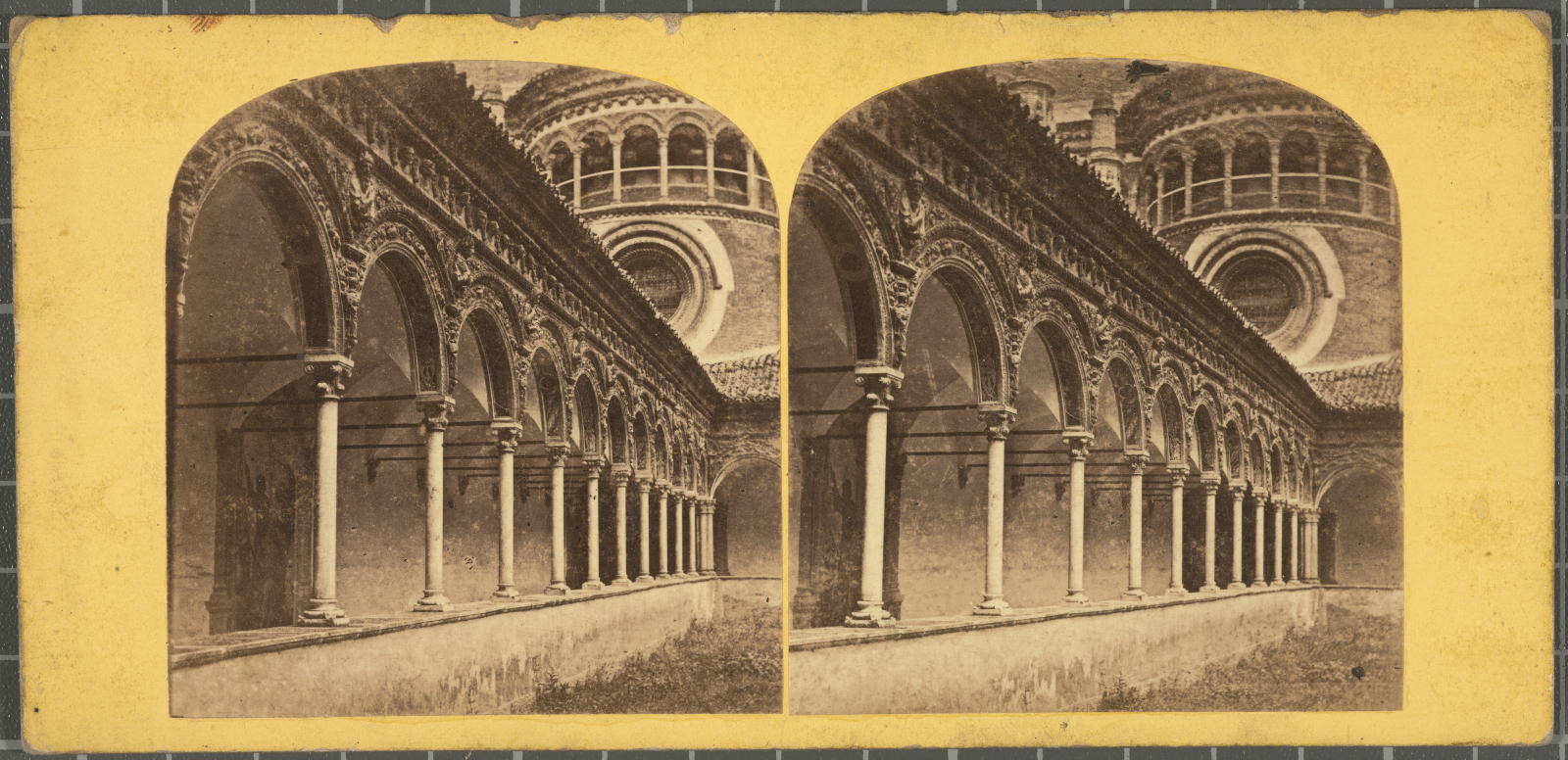 Desconegut, Patio de la Cartuja de Pavia