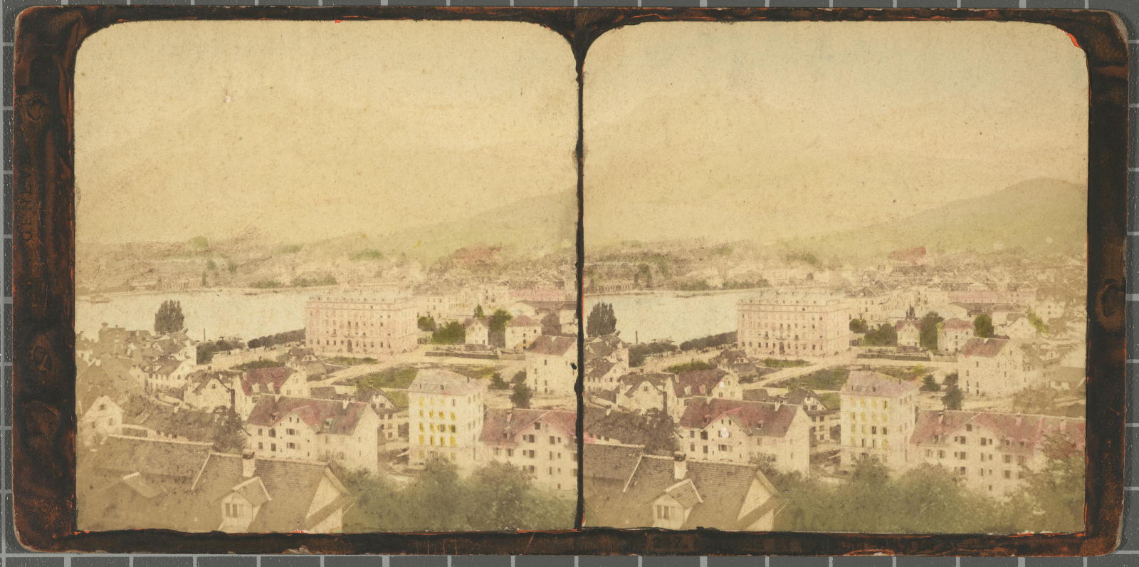 Desconegut, Luzerne et le Mont-Praie Justificació del títol, títol inscrit
