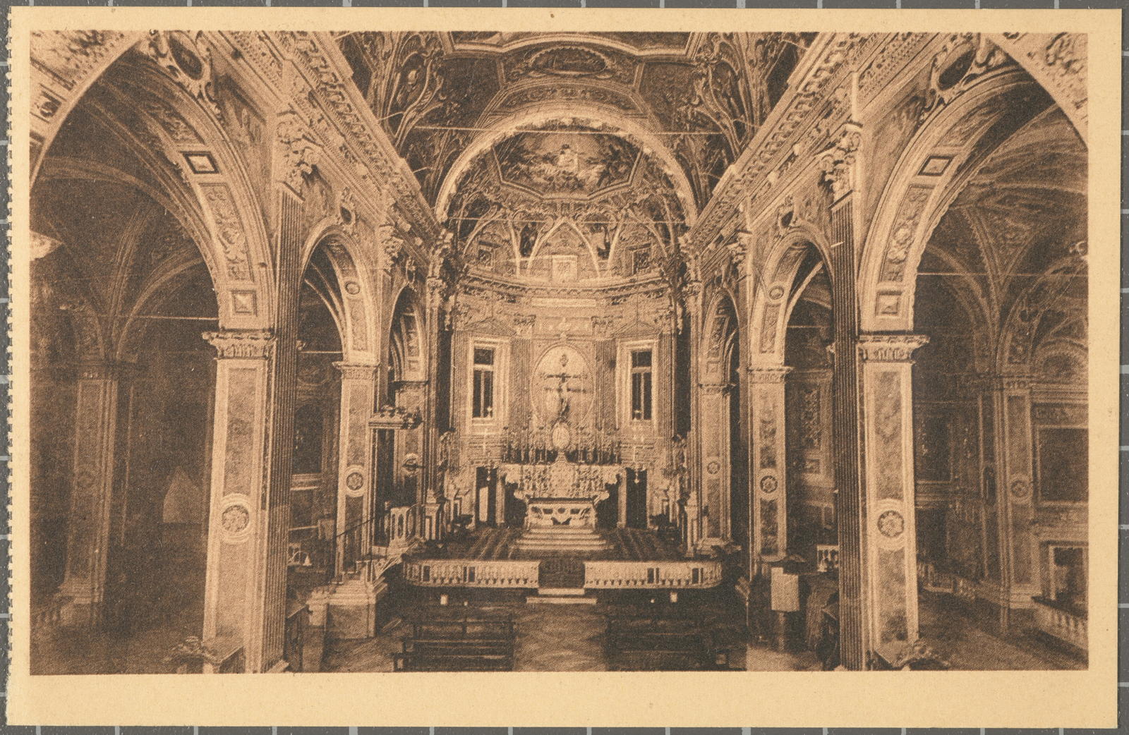 Desconegut, S. CATERINA - GENOVA Iglesia de S. Catherine (Interior)