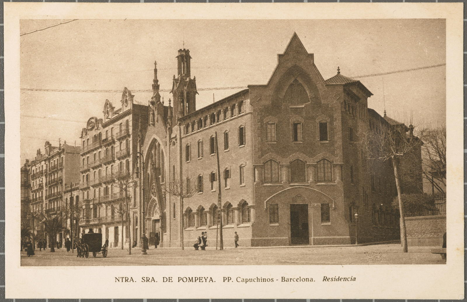 NTRA. POMPEYA SRA. PP. Capuchinos - Barcelona. Residencia