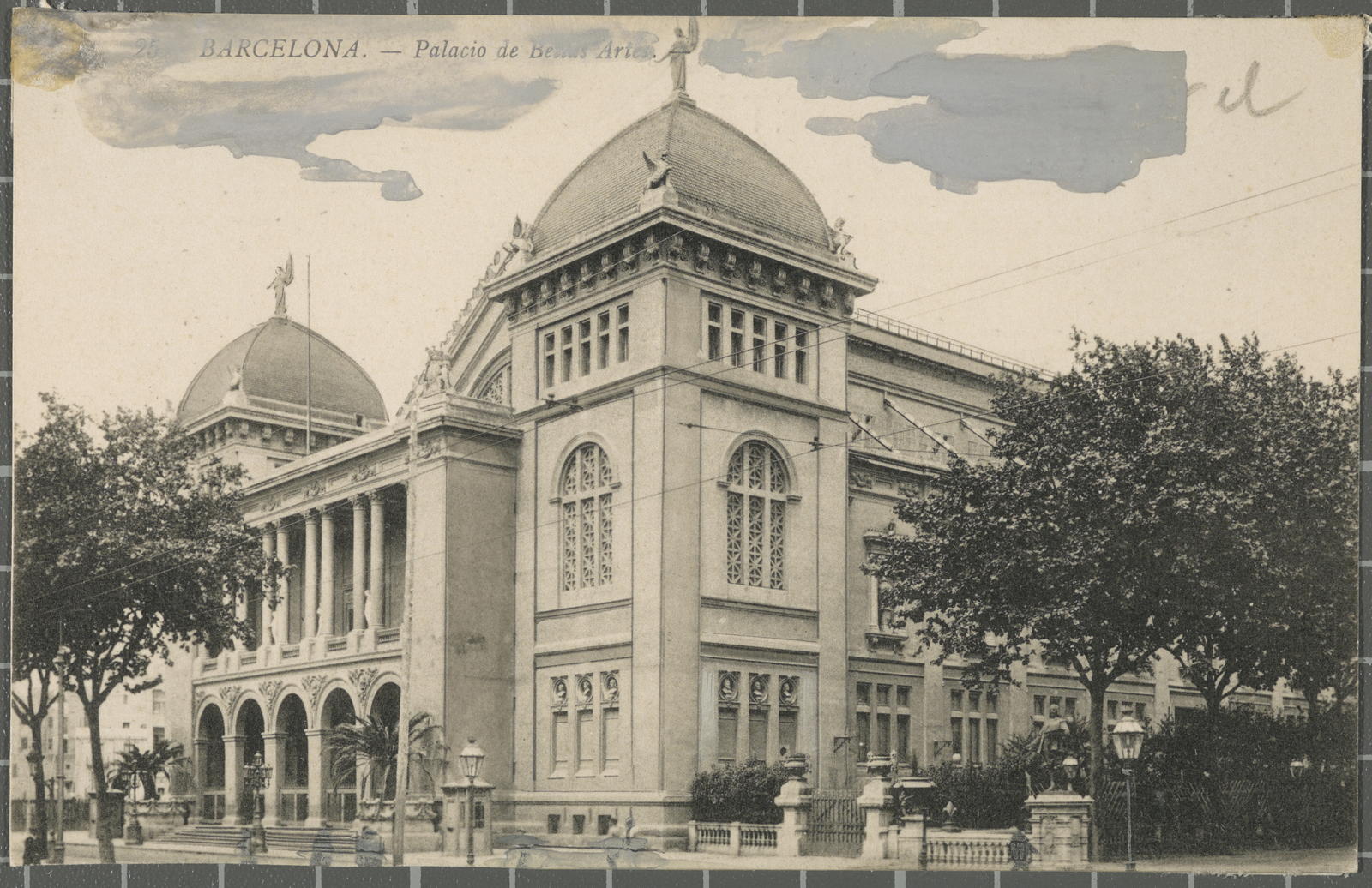 Desconegut, 25 BARCELONA. - Palacio de Bellas Artes - LL.