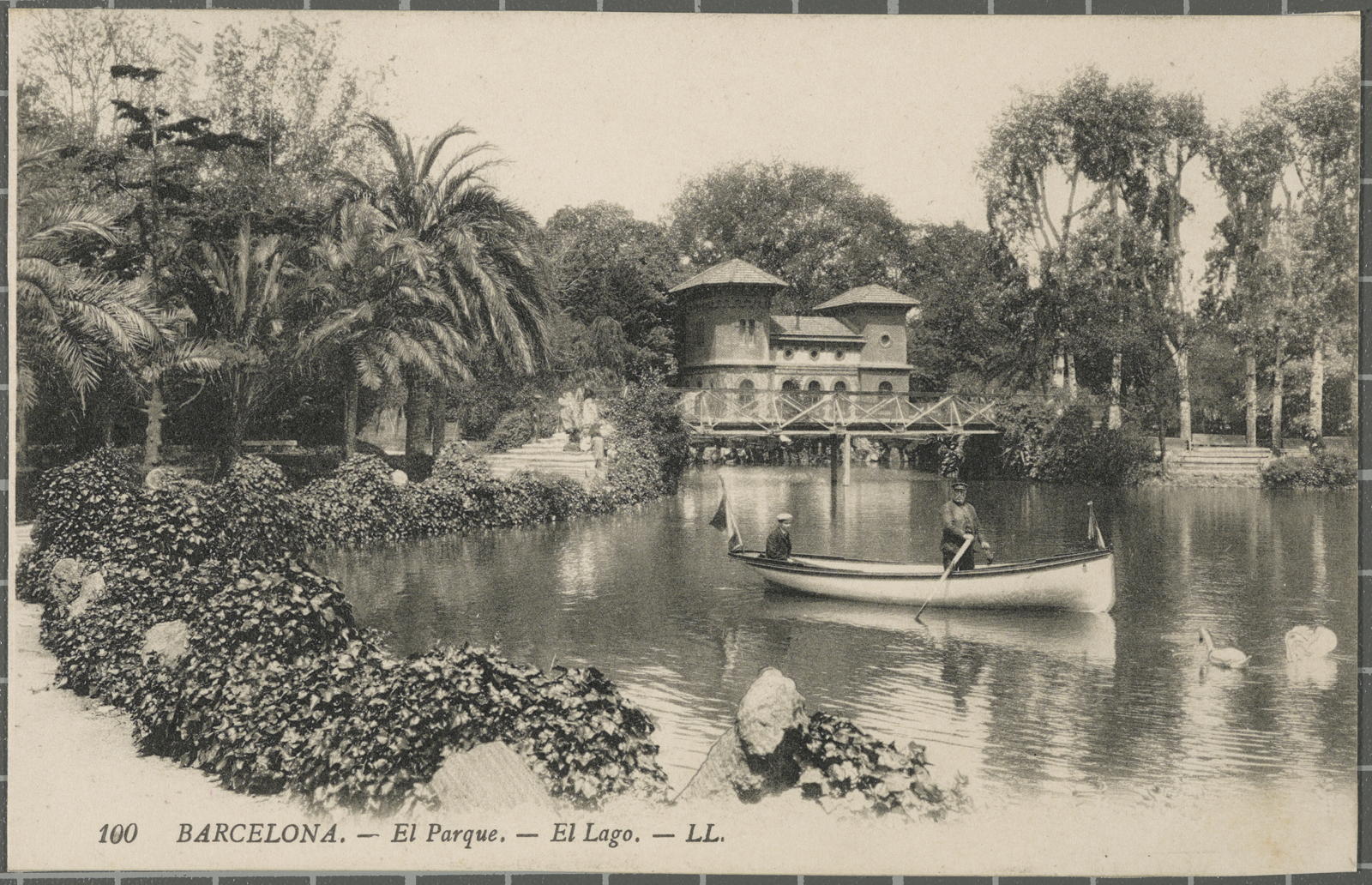 Desconegut, 100 BARCELONA. - The Parque. - The Lago. - LL.