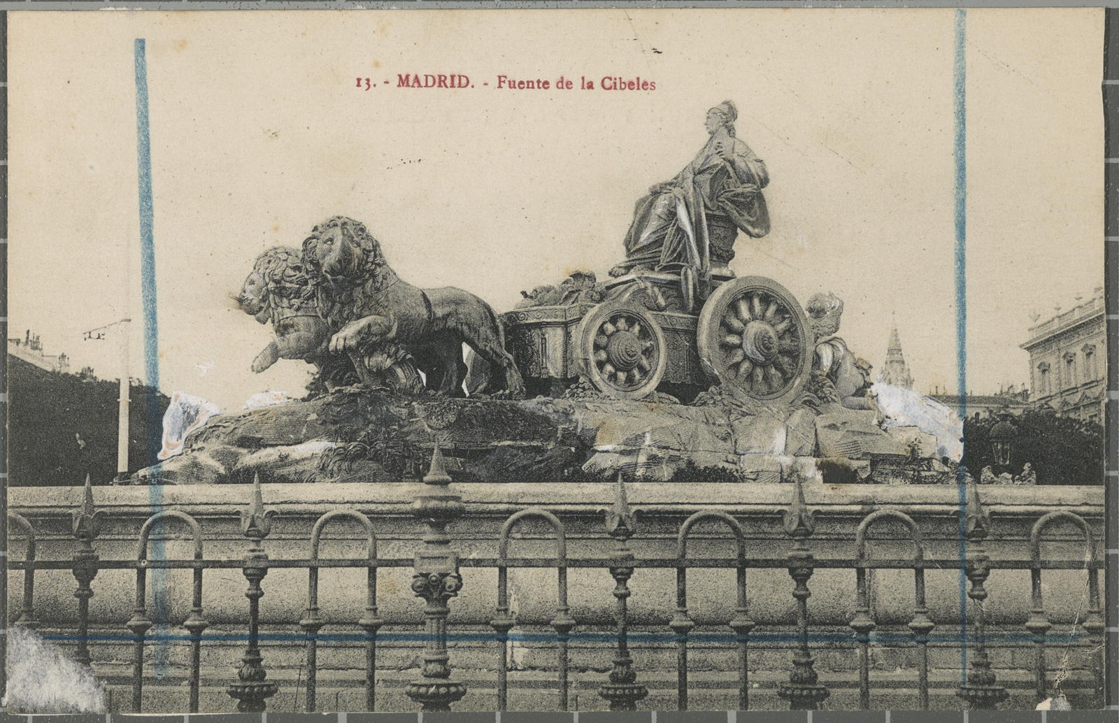 Desconegut, 13. MADRID. - Fuente de la Cibeles