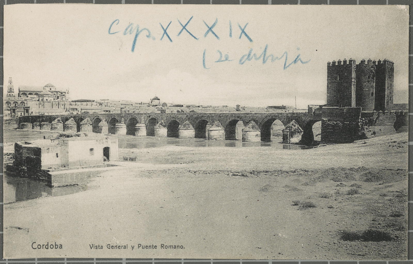 Desconegut, Cordoba General View and Roman Bridge