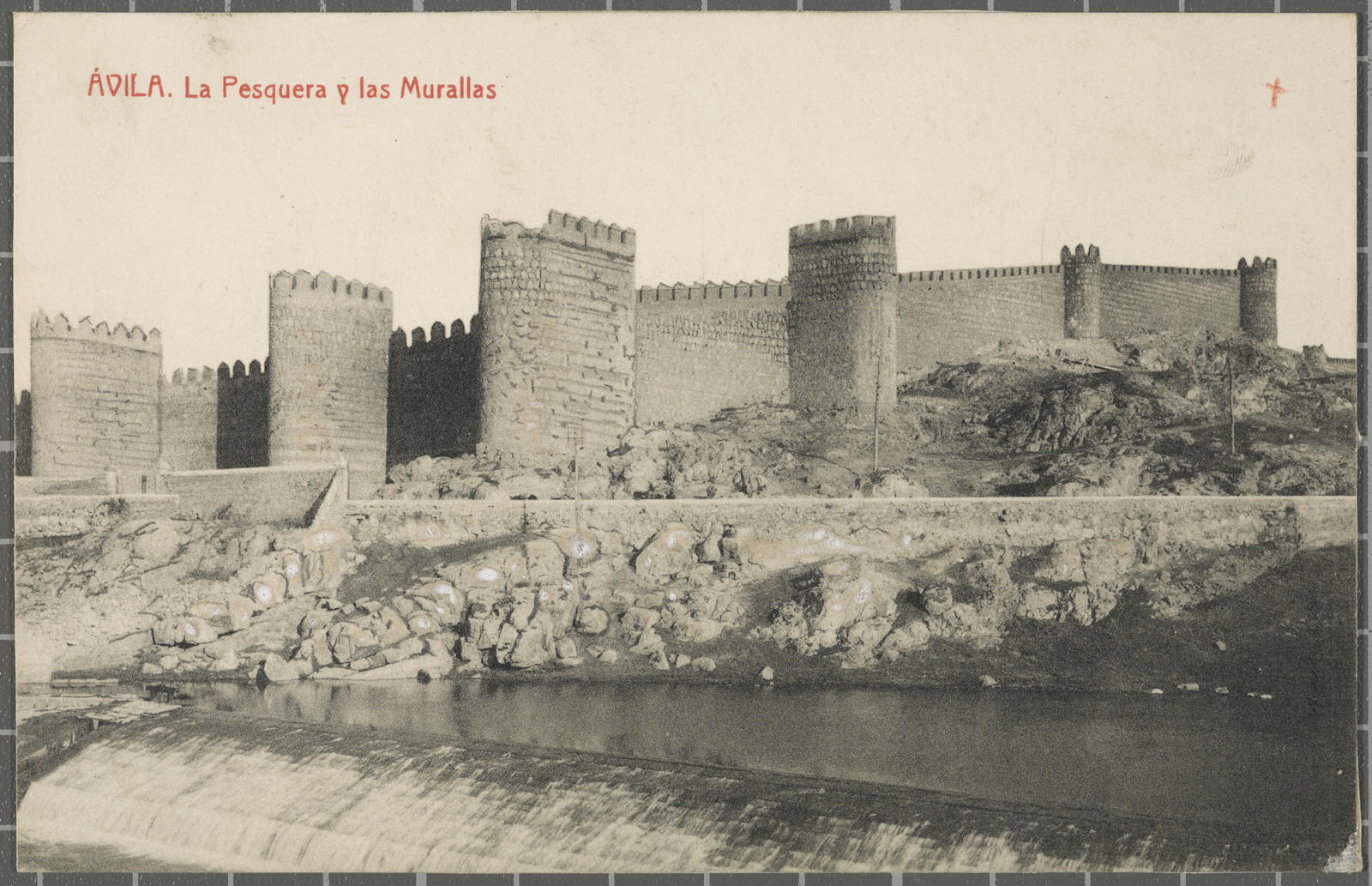 Josep (atribuïda) Thomas Bigas, ÁVILA. La Pesquera y las Murallas