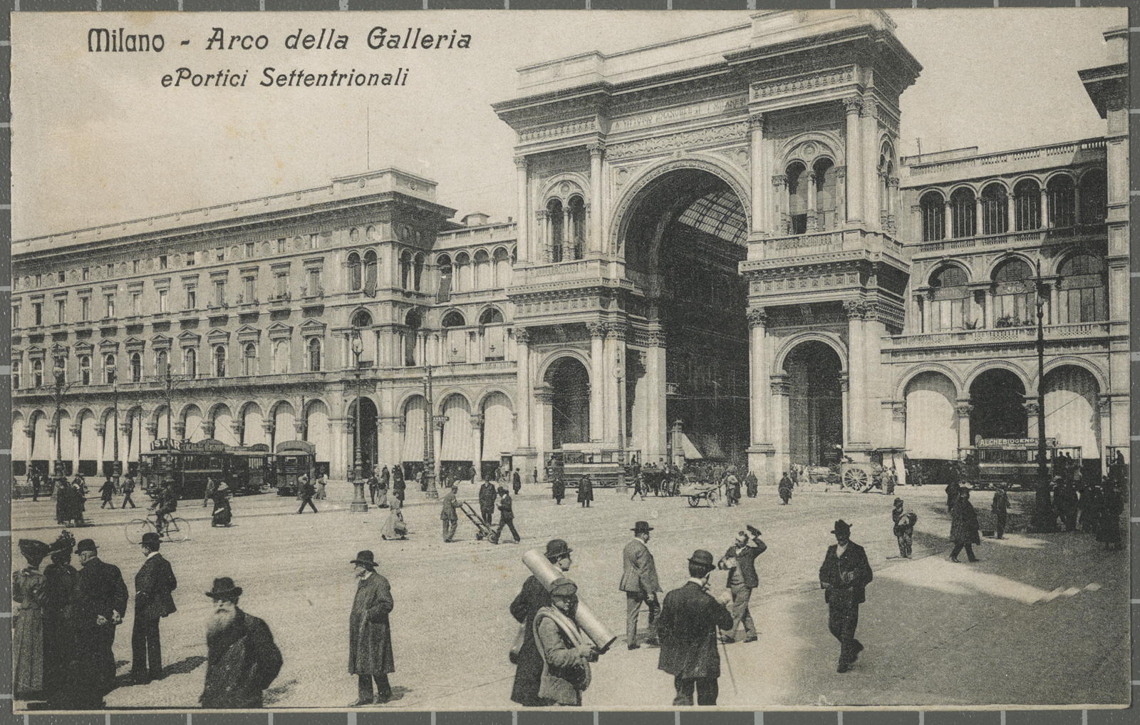 Desconegut, Milano - Arco della GAlleria e Portici Settentrionali