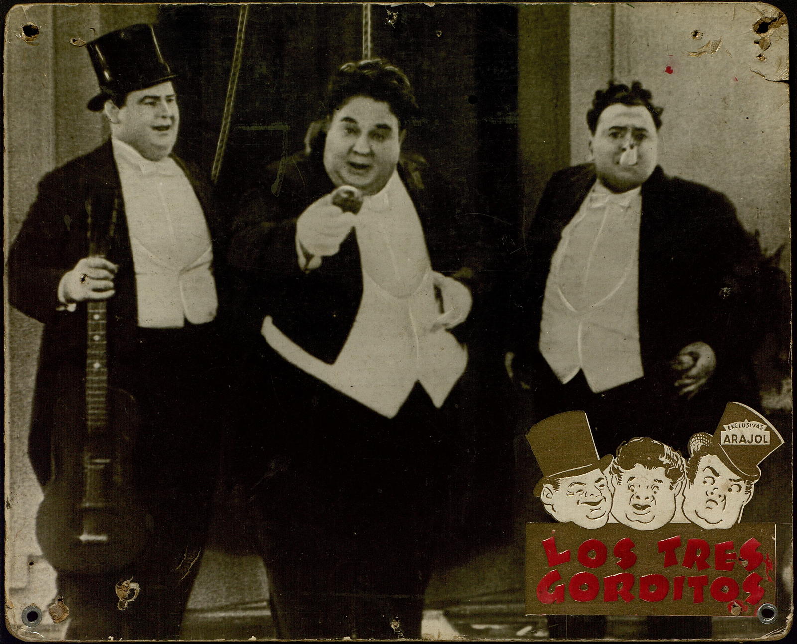 Desconegut, Tres gorditos, los