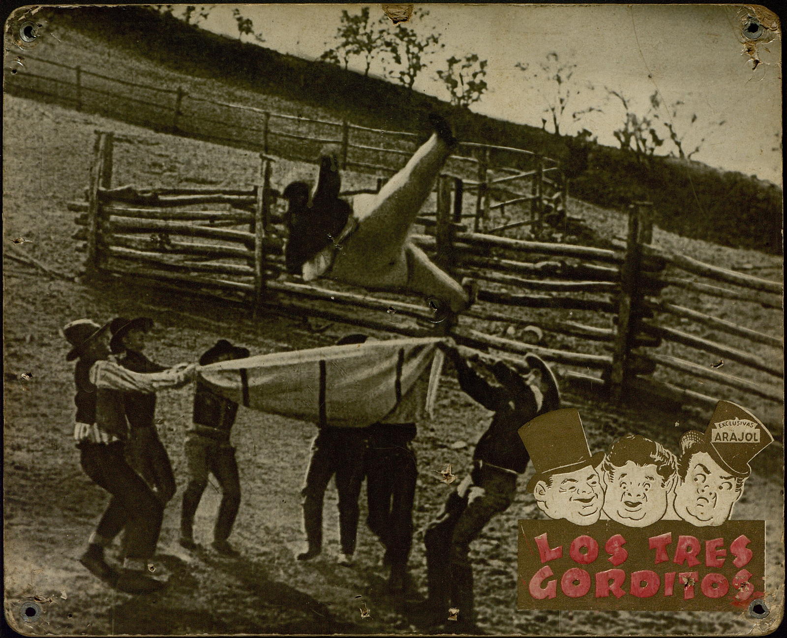 Desconegut, Tres gorditos, los