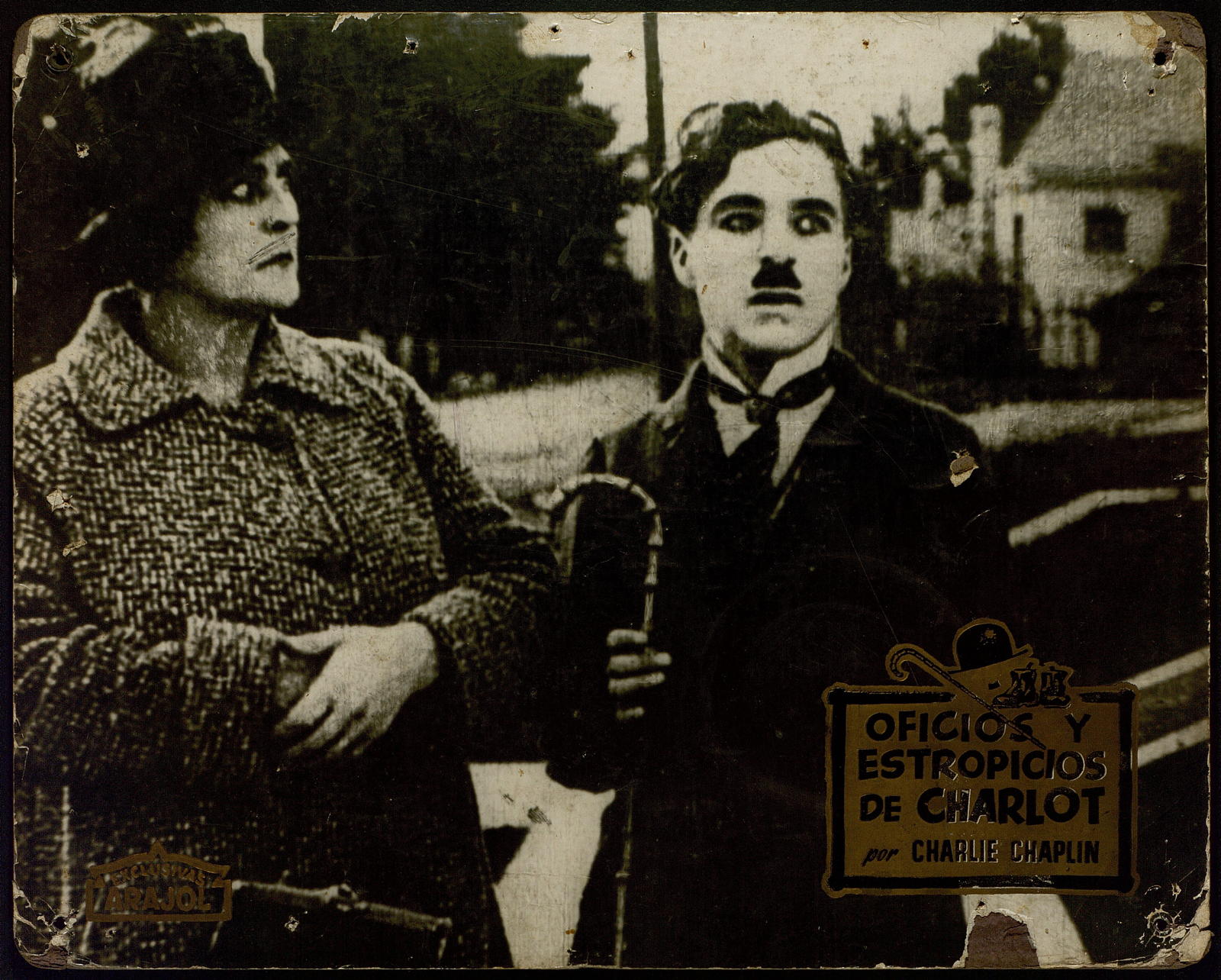 Desconegut, Oficios y estropicios de Charlot
