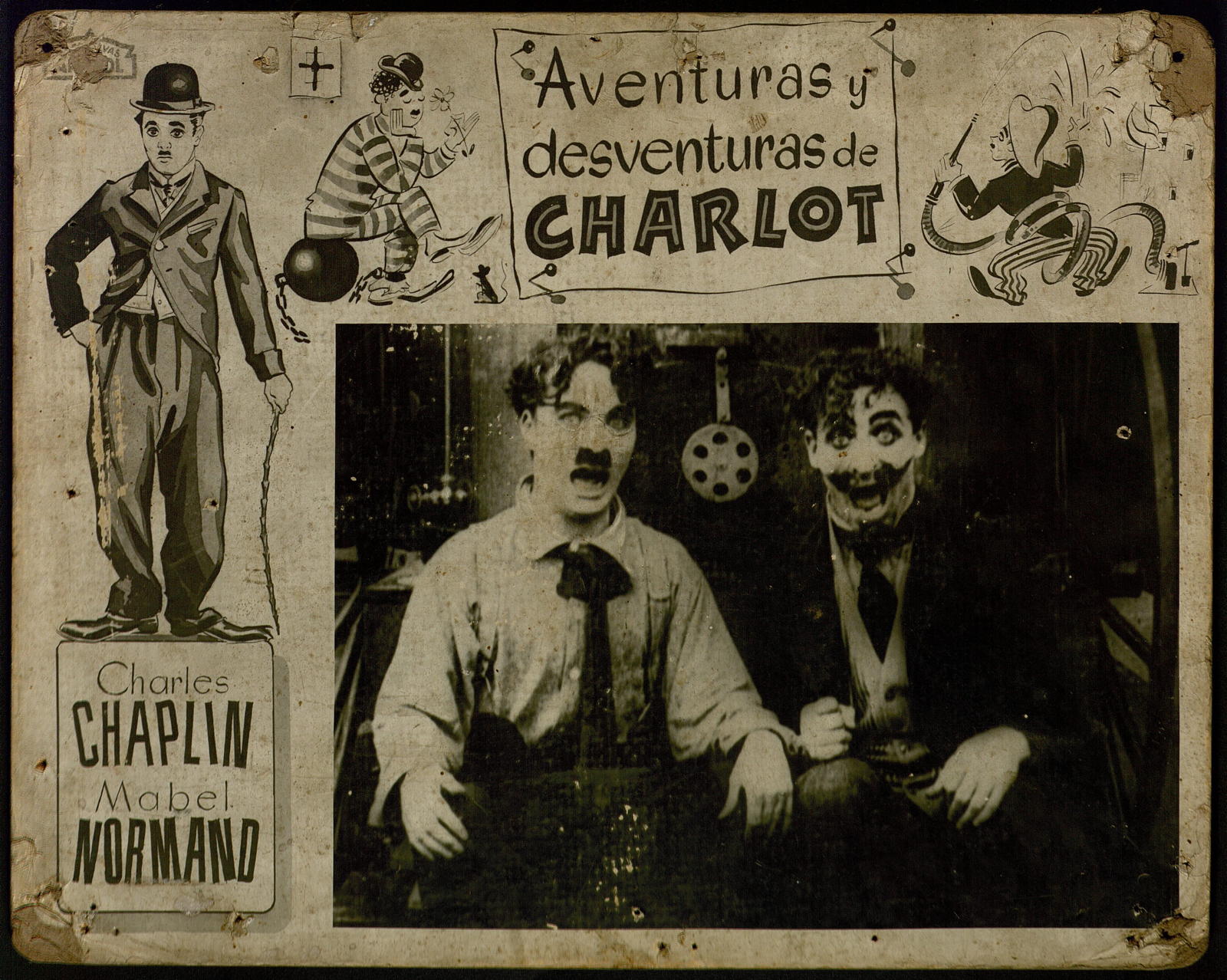 Desconegut, Aventuras y desventuras de Charlot