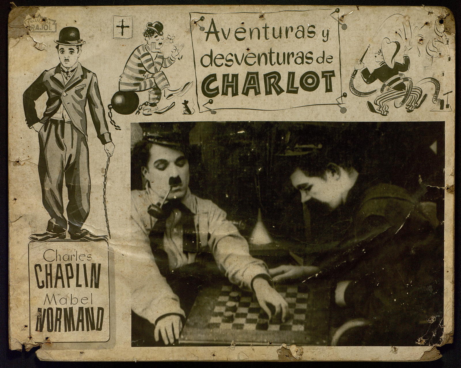 Desconegut, Aventuras y desventuras de Charlot