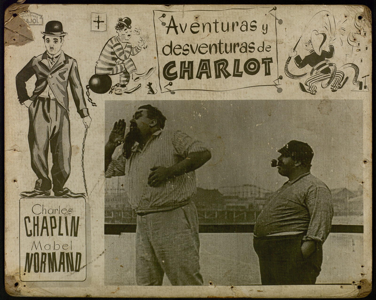 Desconegut, Aventuras y desventuras de Charlot