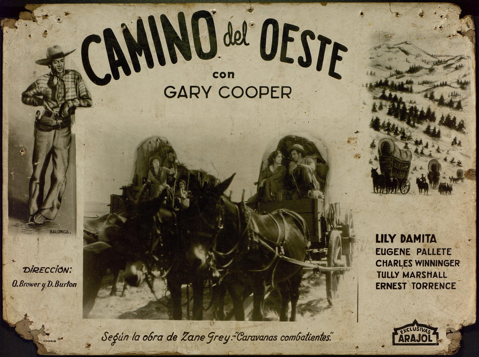 Desconegut, Camino del Oeste