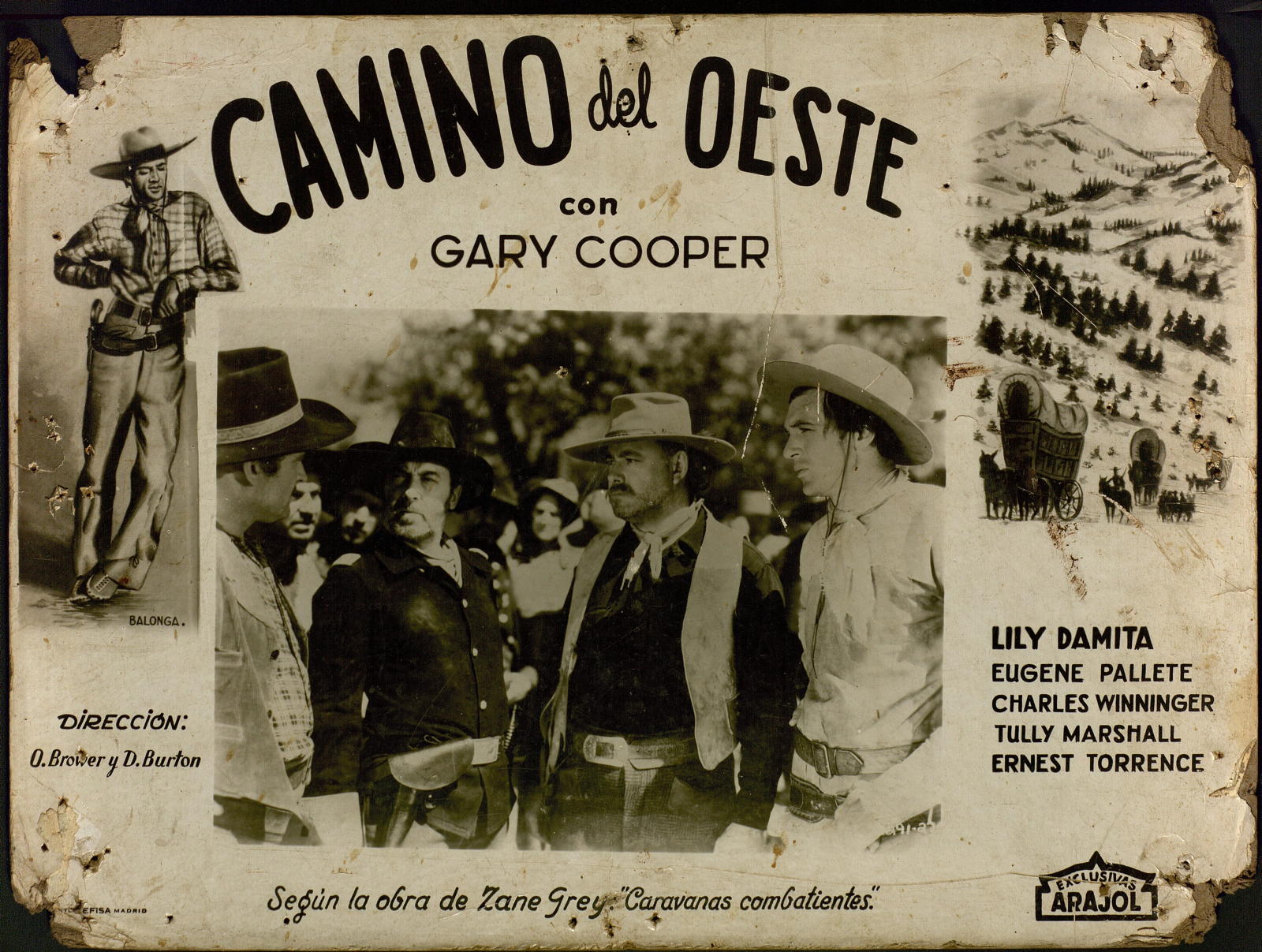 Desconegut, Camino del Oeste